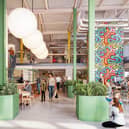 An artist's impression of the new Fettlers market hall