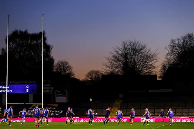 Wigan Warriors take on Leeds Rhinos at Headingley Stadium on Thursday evening