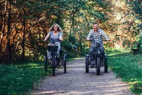 Jorvik mountain trikes give you the confidence to ride off the beaten track.