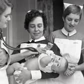 The extensive care unit re opening at Wigan Infirmary  in 1969