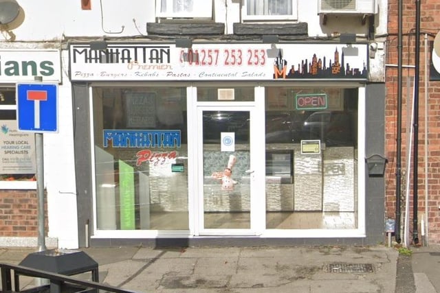 Manhattan Premier Pizza on Broad O'Th Lane, Shevington, has a rating of 4.3 out of 5 from 62 Google reviews. Telephone 01257 253253