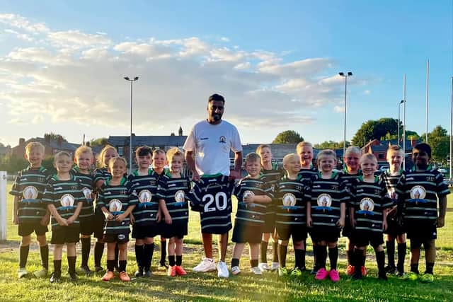 Raheim has been nominated thanks to his work within the community, including sponsoring both a rugby and a football team.