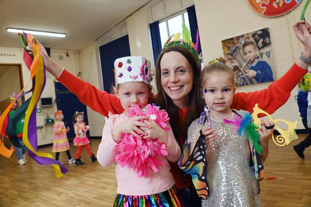Reception have been celebrating West Indian culture and ended the week with a Notting Hill style carnival, wearing bright colours and listening to reggae music .