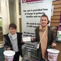 The family deliver the donations personally to each charity they help.