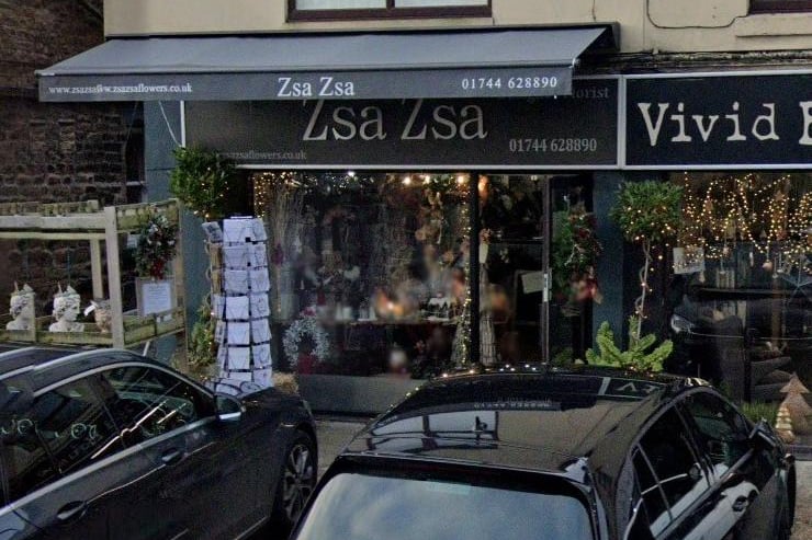 Zsa Zsa Florist on Main Street, Billinge, has a rating of 5 out of 5 from 16 Google reviews