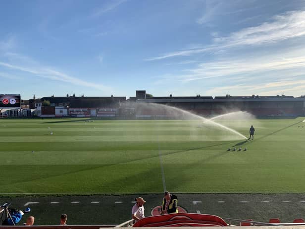 Wigan Athletic take on Fleetwood Town this evening