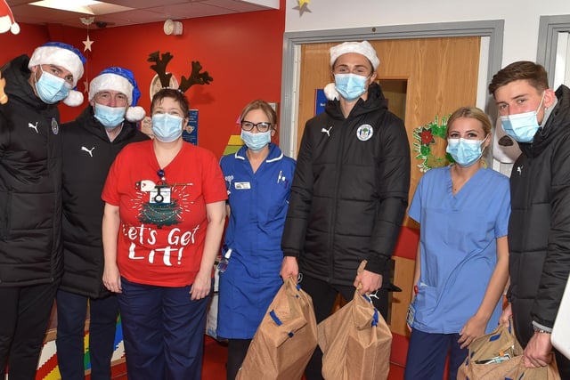 Jamie Jones, Mal Brannigan, Thelo Aasgaard and Callum Lang meet some of the staff