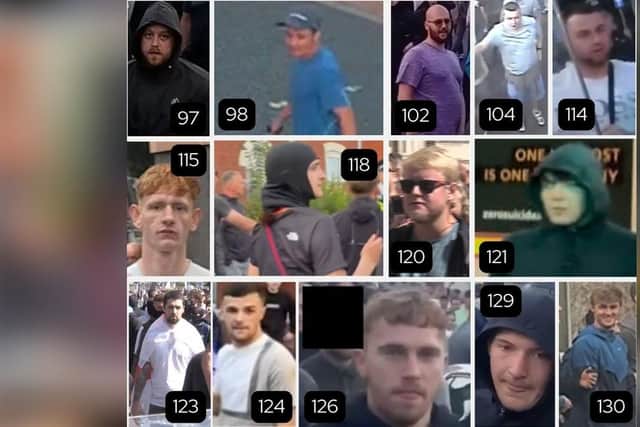 Some of those identified are believed to be from Wigan