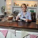 Owner Sarah Ward at Truly Scrumptious, on Moorside, Aspull, in 2013