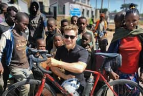 Oli France cycled 1,636 miles through Africa