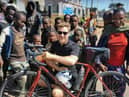 Oli France cycled 1,636 miles through Africa