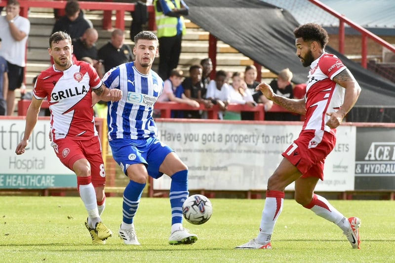 Still not quite settled back into his second spell at the club, although has underlined his versatility