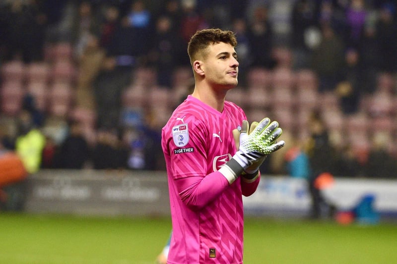 Couple of routine saves but virtually a 'night off' for the Young England star