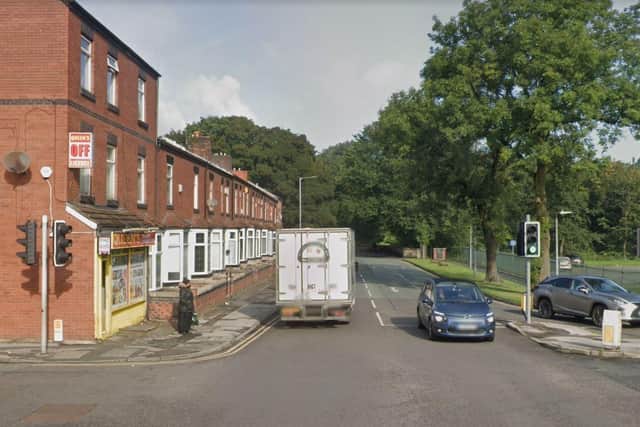 Detectives investigating the kidnap of a child in Mayor Street, Bolton, have charged a Preston man (Credit: Google)