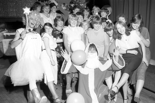 RETRO 1980s
A Christmas party at Tiffany's night club Standishgate Wigan