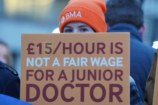 This month's junior doctors' strike was the longest in NHS history