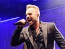 Alfie Boe at Lytham Hall on Sunday August 28, 2022. Credit: Darren Nelson