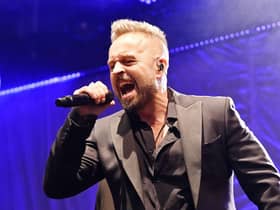 Alfie Boe at Lytham Hall on Sunday August 28, 2022. Credit: Darren Nelson