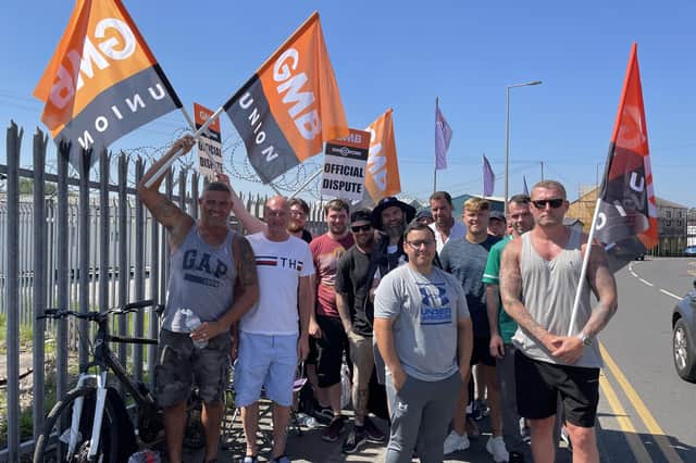 Pemberton Park and Leisure Homes begin strike action with GMB Trades Union.