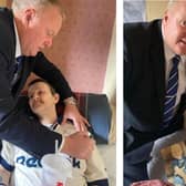 John McGinlay spent a number of hours with lifelong Bolton Wanderers fan Barry before attending his funeral.
