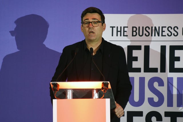 Mayor of Greater Manchester Andy Burnham.
