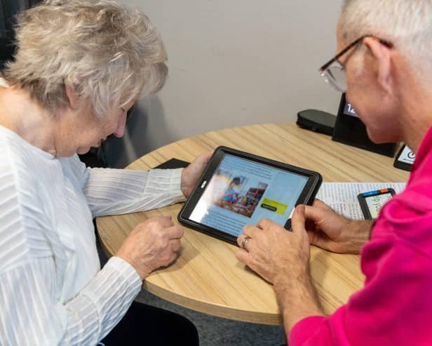 Henshaws offers services for partially sighted and blind people in Wigan