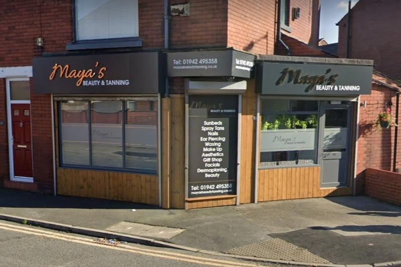 Maya's Beauty & Tanning on Springfield Road has a 5 out of 5 rating from 18 Google reviews