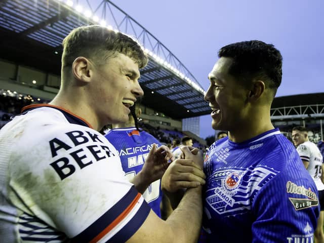 A strong display at the back in the first Test for the Wigan-born Saints star