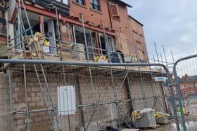 Who can ask about work on the New Market Hall, something is happening at last.