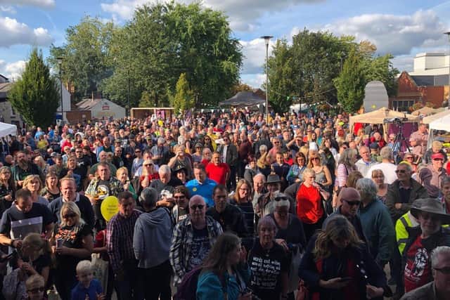 A flashback to a previous Wigan Diggers Festival