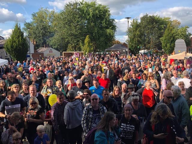 A flashback to a previous Wigan Diggers Festival