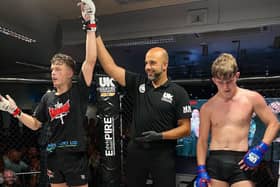 Jack Grundy (left) has set his sights on the UFC