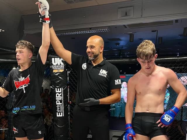 Jack Grundy (left) has set his sights on the UFC