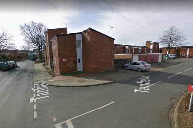 The explosion took place at flats on Tanfields, Skelmersdale, last Tuesday. Pic: Google Street View