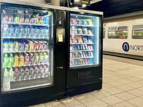 The new vending machines have already proved a success in Manchester