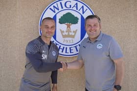 Shaun Maloney and Gregor Rioch are leading the rebuild at Wigan Athletic