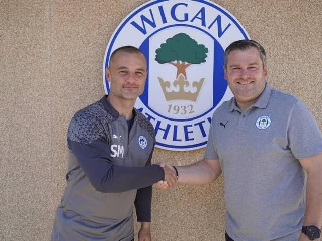 Shaun Maloney and Gregor Rioch are leading the rebuild at Wigan Athletic