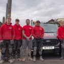Mayor Roofing team with Wigan Business Awards