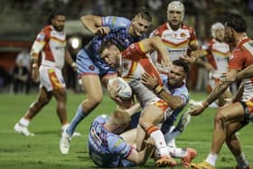 Bevan French marked his return from injury against Catalans Dragons in Perpignan