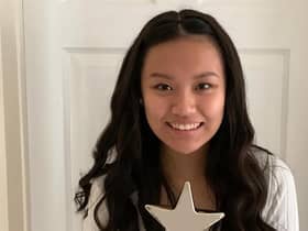 Alyssa, 15, received her Star Award after being diagnosed with leukaemia
