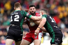 Abbas Miski was on the scoresheet for Lebanon (Photo by Jan Kruger/Getty Images for RLWC)