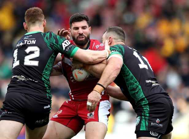 Abbas Miski was on the scoresheet for Lebanon (Photo by Jan Kruger/Getty Images for RLWC)