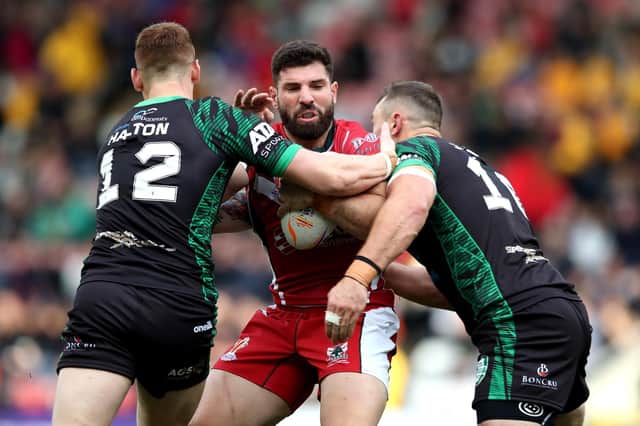 Abbas Miski was on the scoresheet for Lebanon (Photo by Jan Kruger/Getty Images for RLWC)