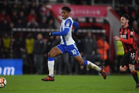 Ivan Toney during his loan spell with Latics in 2017-18