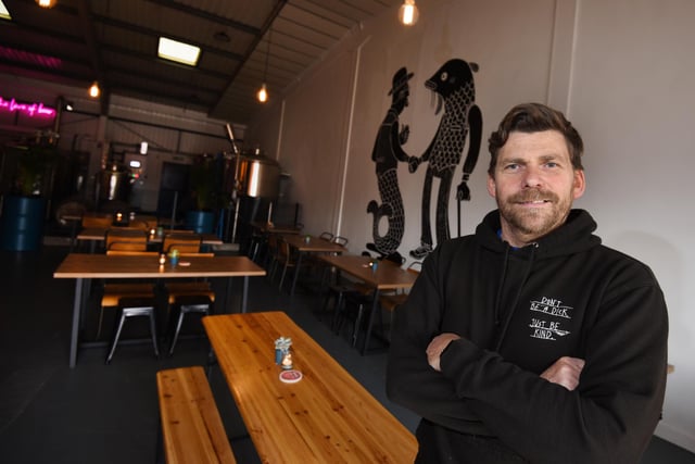 John Rawcliffe, owner and founder of State of Kind Brew Co.