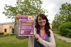 Volunteer co-ordinator Jen Naylor