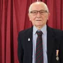 Brian McDonald has received the Nuclear Test Medal for his time on Christmas Island