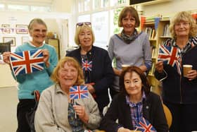 Celebrations at Standish Library, as they host a garden party to celebrate the Queen's platinum jubilee.