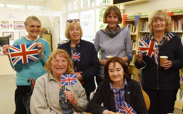 Celebrations at Standish Library, as they host a garden party to celebrate the Queen's platinum jubilee.