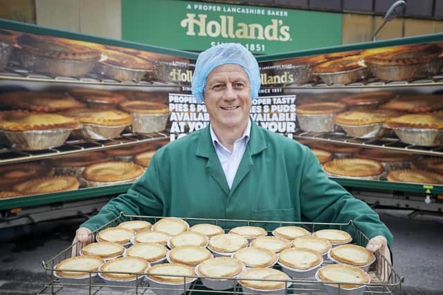 Hollands pies donated over two tonnes of pies to FareShare